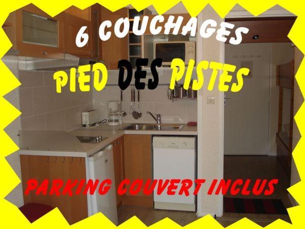 Appartement au pied des pistes La Mongie Extérieur photo